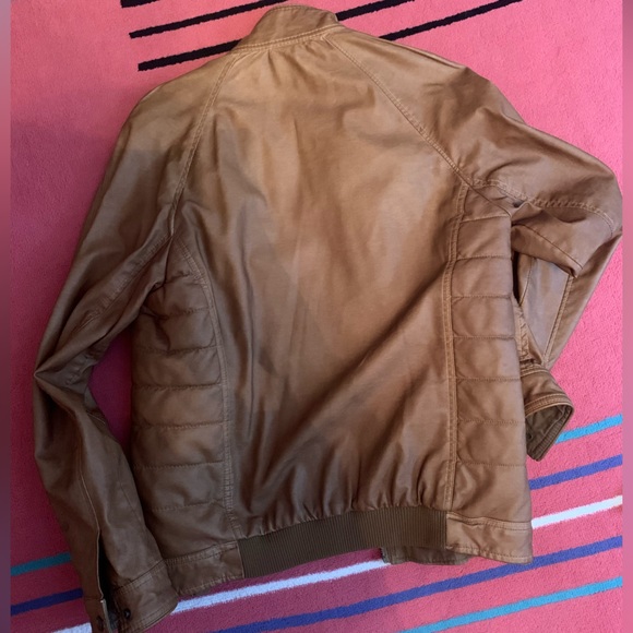 Pull and Bear Faux Leather Jacket - Picture 2 of 3